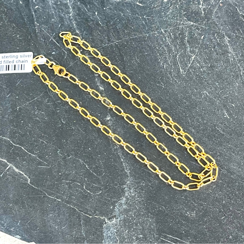 Elegant 1/20 12kt. Gold Filled 17” Chain Necklace